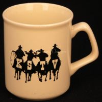 KSTV Cowboy Television TV Station Coffee Mug
